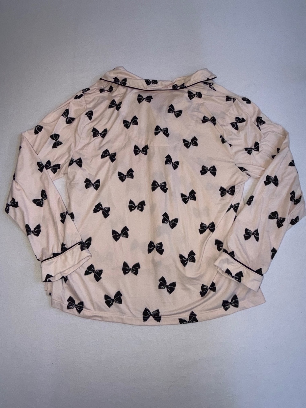 Kate Spade Bow Print Pajama Top - Picture 5 of 5